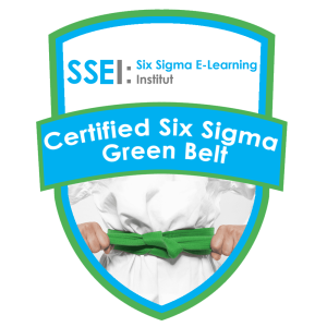 Six Sigma Green Belt Badge