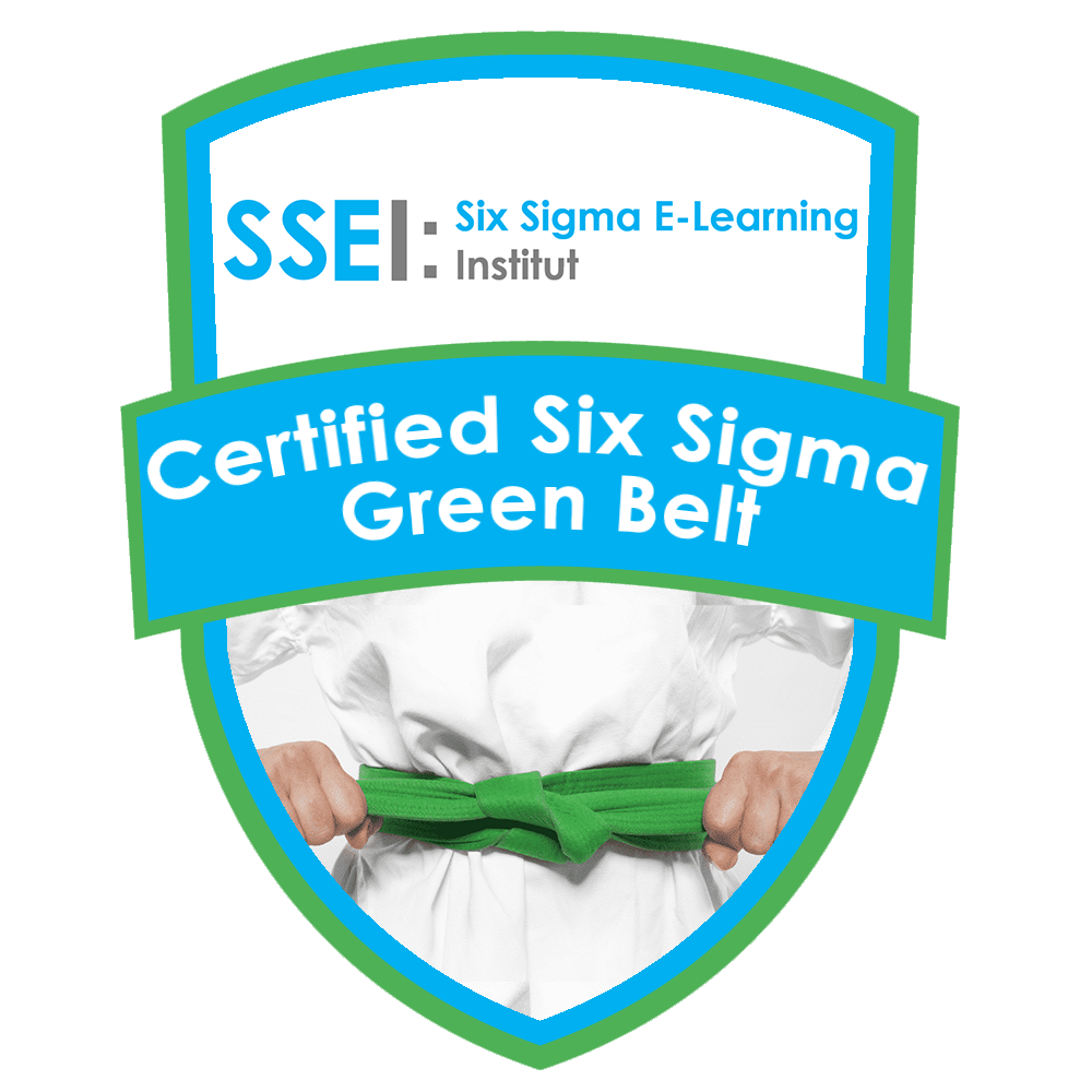 Six Sigma Green Belt Badge
