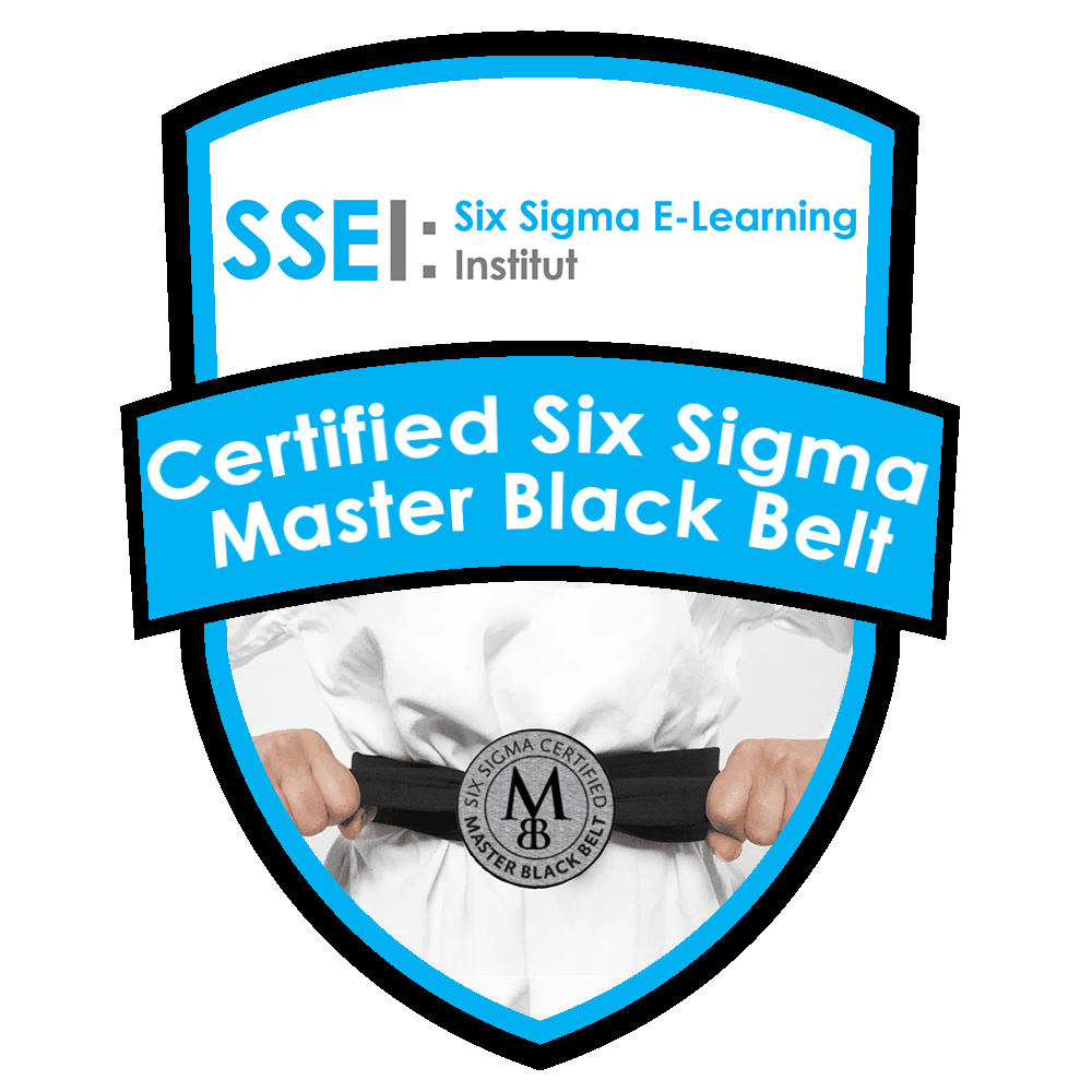 Six Sigma Black Belt Badge